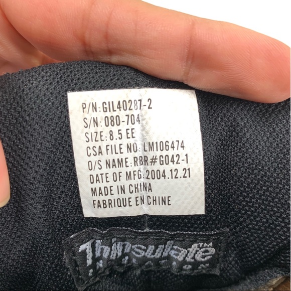 Dakota Non-Metallic Steel Toe Boots - Picture 6 of 6